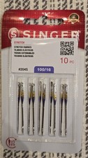 10-Pack Singer 2045 Size 16 Stretch Fabric Home Sewing Machine Needles 2020 705H