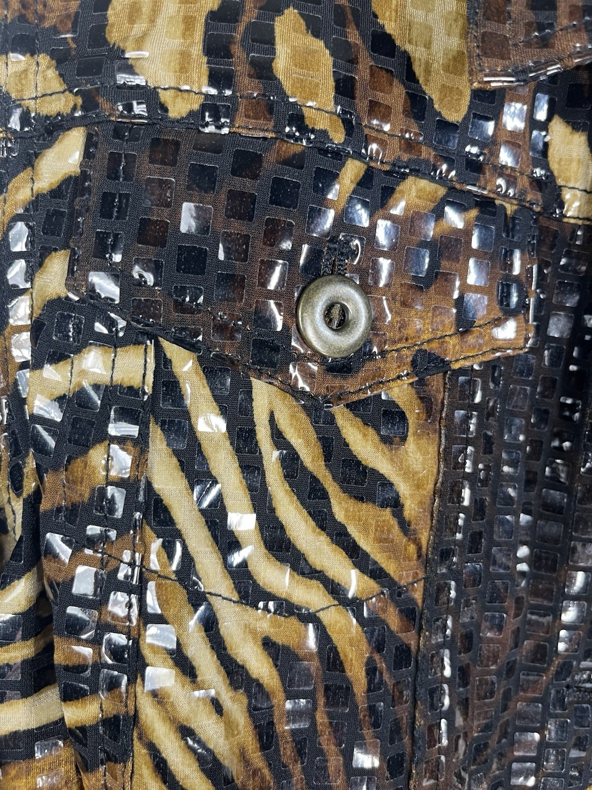 Ruby Rd. Women's 10 Statement Jacket Leopard Prin… - image 4