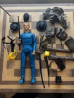 VINTAGE GENERAL CUSTER ACTION FIGURE MARX EARLY edition WITH ACCESSORIES