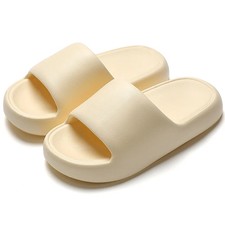 Big Size 48 49 Men Cloud Slippers Beach Sandals EVA Soft Sole Slides Plat
