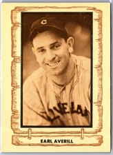 1980 Cramer Baseball Legends Series 1 #4 Earl Averill