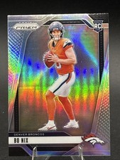 2024 Panini Prizm - Rookies Bo Nix #309 Silver Prizm (RC)