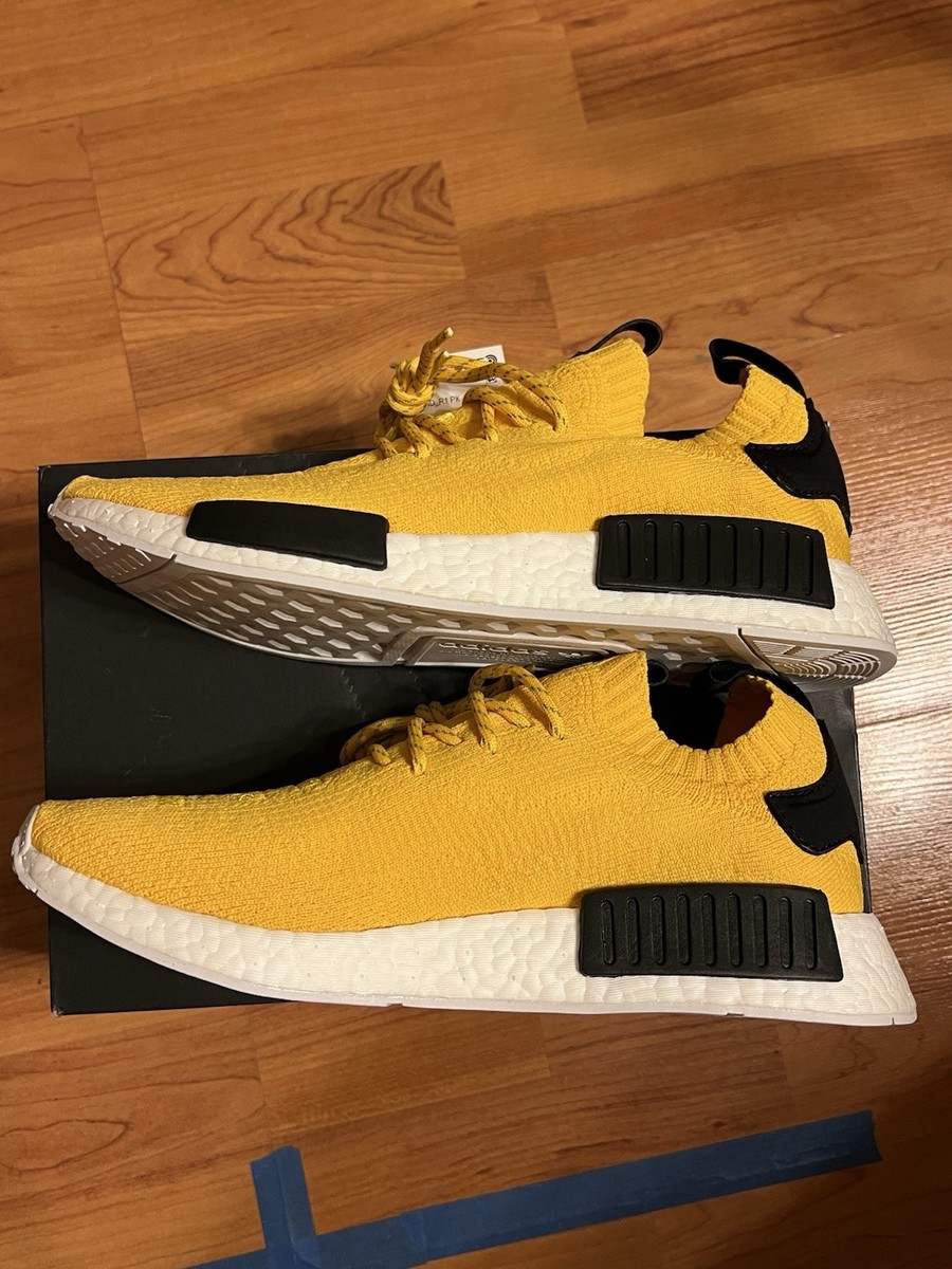 Adidas Mens NMD_R1 Primeknit EQT Yellow Brand New W Tags/Box, Style Code  S23749 | eBay