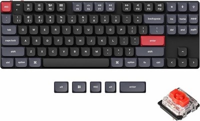 Keychron K1 Pro QMK/VIA Ultra-Slim Wireless Bluetooth/Wired USB Custom READ DESC