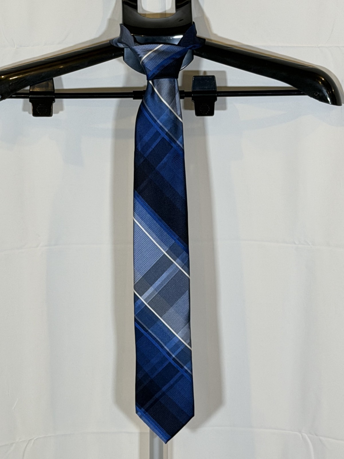 JOHN BARTLETT - STATEMENTS Tie Blue Pattern - image 1