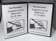 Dan Kennedy's Copywriting Seminar In A Box Audio CDs 1-12 + Bonus Discs 1-6 B504