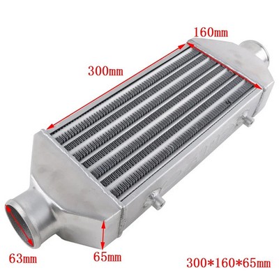 Front Mount Ladeluftkühler 300*160*65Mm Universal Turbo Ladeluftkühler Bar&Plate 