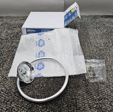 PROFLO PF67512CP Closed Towel Ring in Polished Chrome Finish, Metal Construction