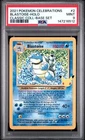 2021 POKEMON CELEBRATIONS CLASSIC COLL #2 BLASTOISE-HOLO PSA 9 Mint