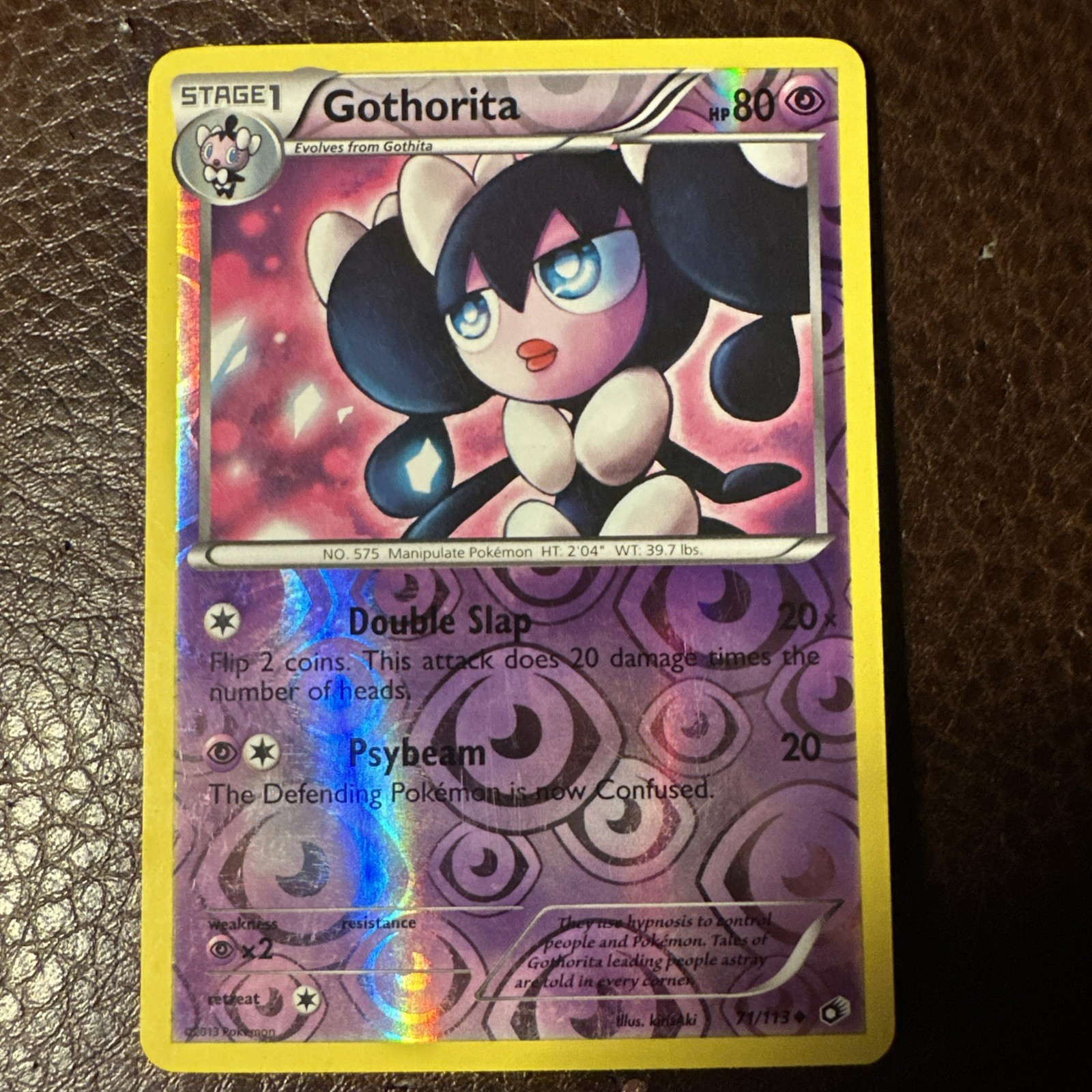 Gothorita 71/113 Legendary Treasures Reverse Holo