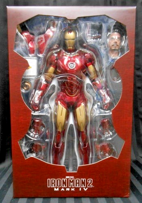Hot Toys Iron Man 2 Mark IV 4 Tony Stark 1/6 Scale Action Figure
