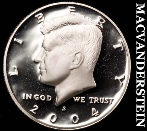 2004-S Kennedy Half Dollar- Silver Choice Gem Proof Luster #i3772