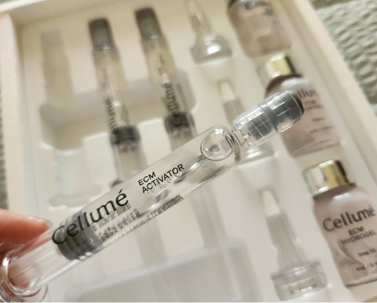 CellumE ECM Ampoule Programme Anti-Aging Wrinkle Peptide Skin