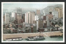 Frick & Lindsay Keystone Building Skyscrapers Pittsburgh PA postcard 1900s