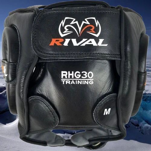 Genuine Leather Rival Boxing RHG Training Headgear - Professional Head Guard - Image 4 of 4