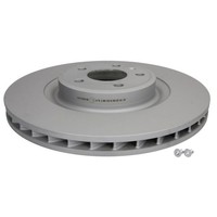 Bremsscheibe ATE 24.0129-0102.1 Vorne, BelüFtet, Hochkarbonisiert, 1 StüCk