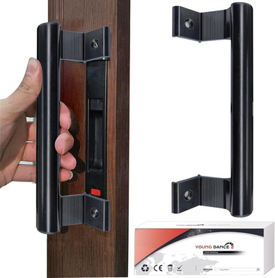 Sliding Door Handle 8'' Aluminum Sliding Glass Door Pull - Sliding Patio Door Ha