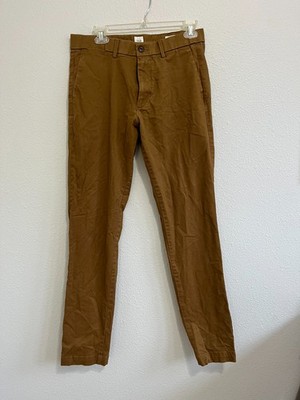 Gap men's chino pants size 30 x 34 slim clean fit 440943