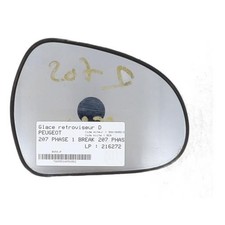 Glace de rétroviseur Peugeot 207