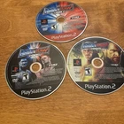 Lot of 3 WWE WWF Smack Down Vs Raw Sony Playstation 2 06/07/09  DISC ONLY!