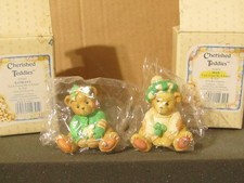 2 Cherished Teddies 916447 KATHLEEN Girl  916439 SEAN Boy - Irish Fig. 1993