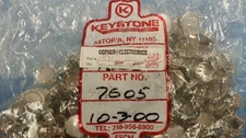 (10 PCS) KEYSTONE 7605 PLUG HOLE .750"DIA STL 12 PRONG