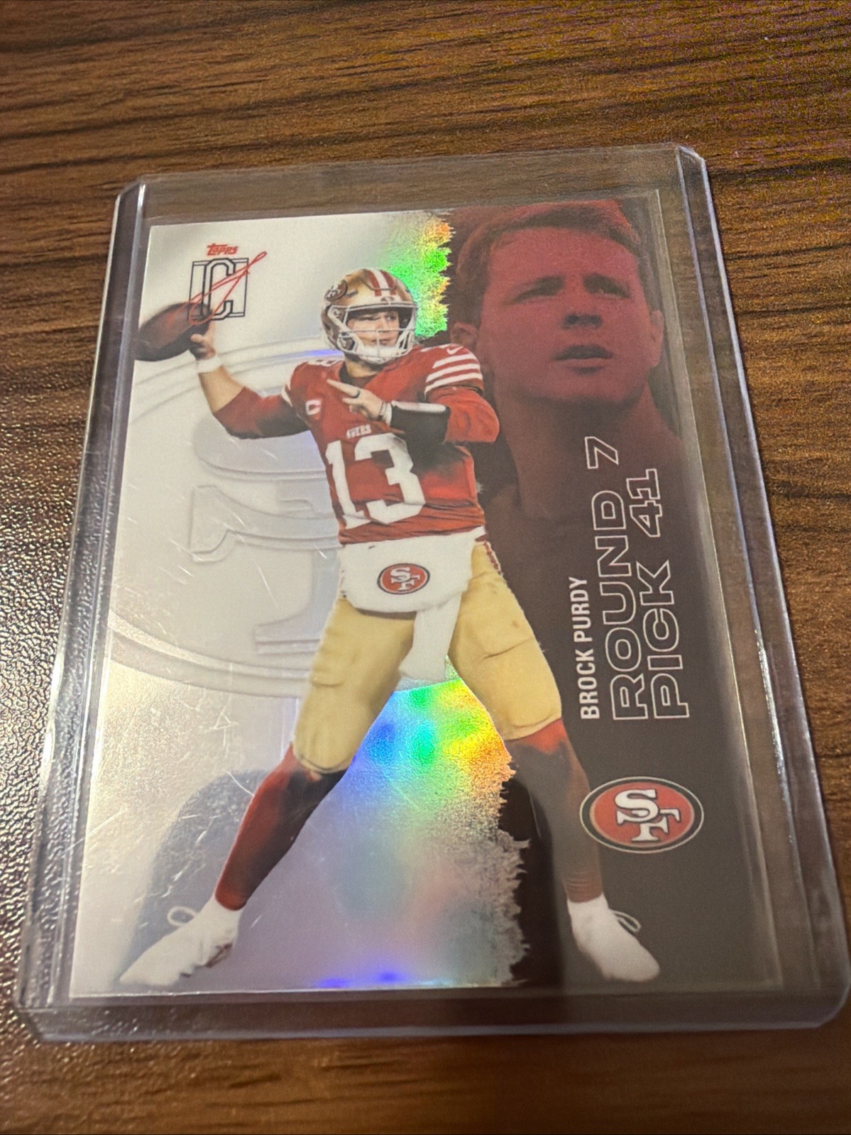 2025 Topps Signature Class #48 Brock Purdy Chrome Refractor