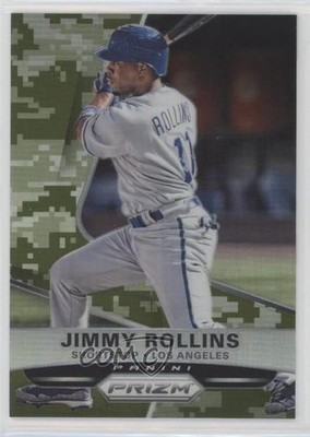 2015 Panini Prizm Camo Prizm 43/199 Jimmy Rollins #84 5p5