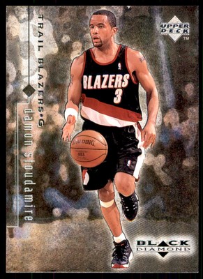 1998-99 Upper Deck Black Diamond Damon Stoudamire Portland Trail Blazers #71