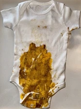 Prank and Giggle realistic poop tee! Comfy & hilarious for babies/toddlers.