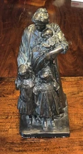 Bessie Potter Vonnoh 1982 Alva Bronze finish Motherhood Roman Bronze Works NY