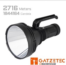 Torcia LED ACEBEAM K75 2.0 campione del mondo portata 2700 metri e 6500 lumen