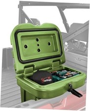  UTV Bed Box 6 GAL Waterproof Cargo Storage Compatible with Polaris Army Green