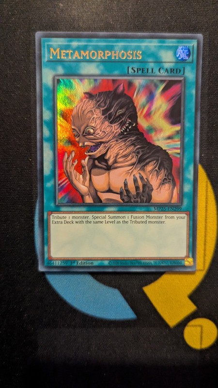 MP25-EN299 Metamorphosis Ultra Rare 1st Edition YuGiOh Card