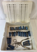 29 Piece V. Mueller Boss Cloward Retractor w/ Titanium Shadowline Blades & Case