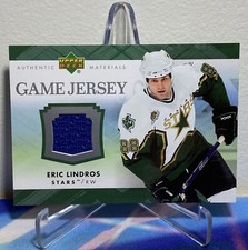 2007-08 Upper Deck Series 1 Hockey ERIC LINDROS #J-EL UD GAME JERSEY