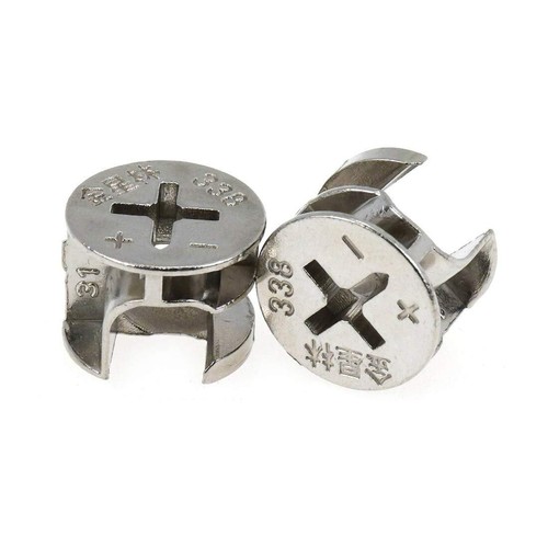 15MM LOCKING CAM BOLTS FIXINGS FOR FURNITURE DRAWERS COTS IKEA