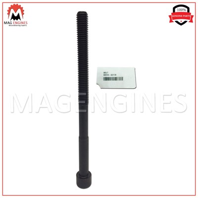 90910-02170 GENUINE OEM HEAD BOLT SET TOYOTA 1NZ-FE/FXE 2NZ-FE  