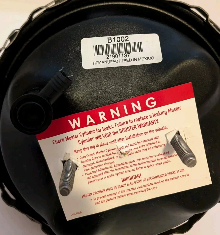 BRAKEBEST 54-71061 REFUERZO DE FRENO ELÉCTRICO PARA CHEVY GMC OLDSMOBILE ISUZU Foto 4 de 4