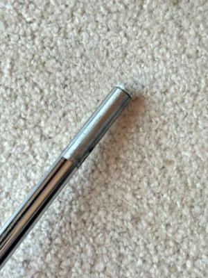 Lot De 8 Tiges De Fer KBS MAX Graphite – Flex Régulier, 65g, 41 Pouces, Pointe .370 (neuves)