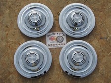 1967 Rally Wheel Center Caps For Chevy Corvette Camaro Nova Chevelle 4 Jgm9234