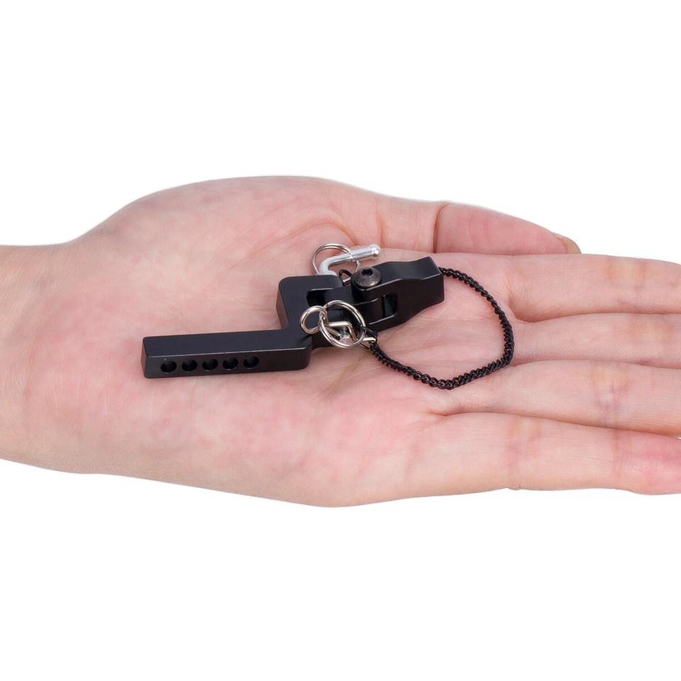 1/10 RC Crawler Hitch Trailer Tow Hook Receiver for SCX10 Traxxas TRX4 Upgrade - Image 3 of 4