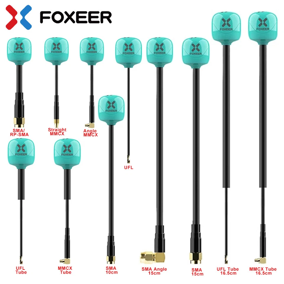 2x FOXEER FPV Mini Antenna Lollipop 4 Plus 5.8G 2.6dBi Omni for RC Racing Drone - image 2 of 4