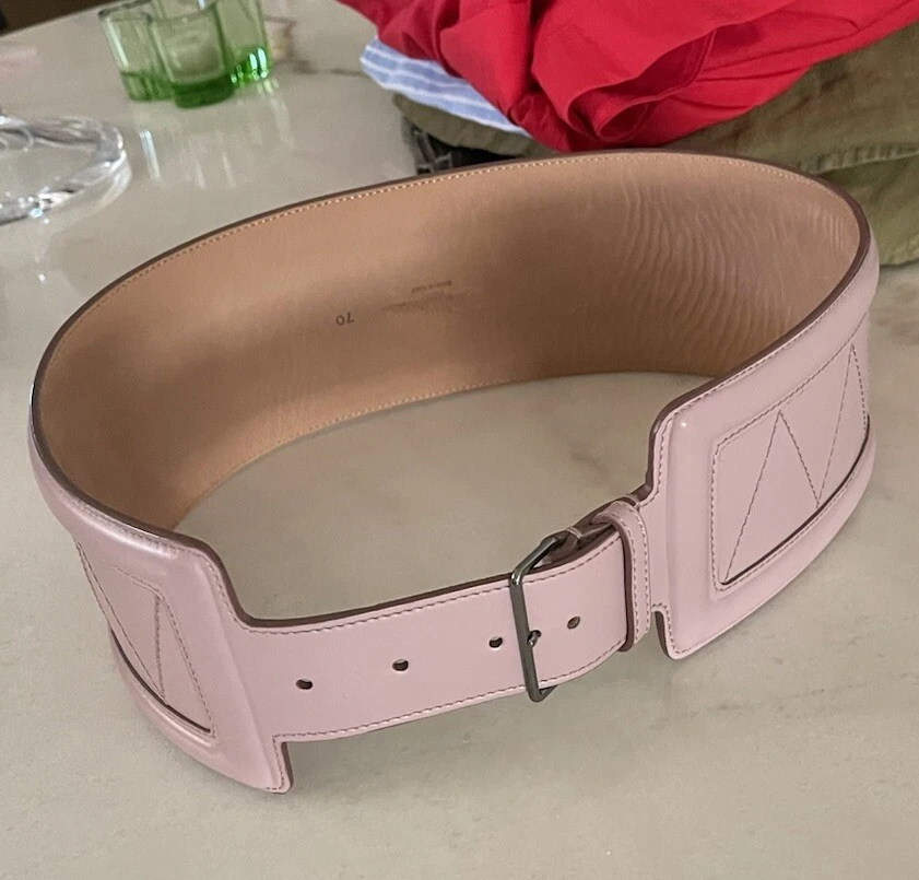 womens leather belt made in italy - Image 2 of 4