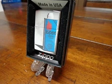 ZIPPO BLUE FUEL CAN DESIGN ZIPPO LIGHTER MINT IN BOX