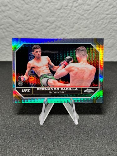 Réfracteur à prisme base UFC chromé 2024 Topps 1 - 200 - COMPLÉTEZ VOTRE SET - PYC - Photo 34/237