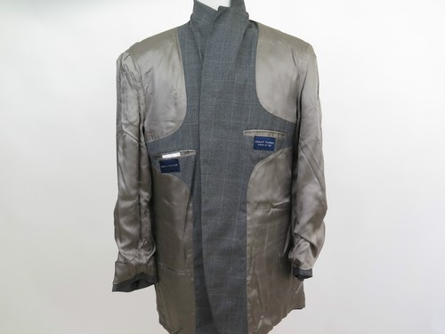 Grant Thomas Lord Taylor Wool Cashmere Italian Blazer Jacket SportCoat Size 42 L - Picture 6 of 12