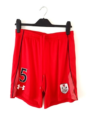 Queens Park Away Shorts 2013. Large. Original Under Armour. Red Adults No 5 L.