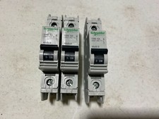 2x Schneider Electric C60 Multi 9 Circuit Breaker 5A 240V-60V 1-Pole NOS unused