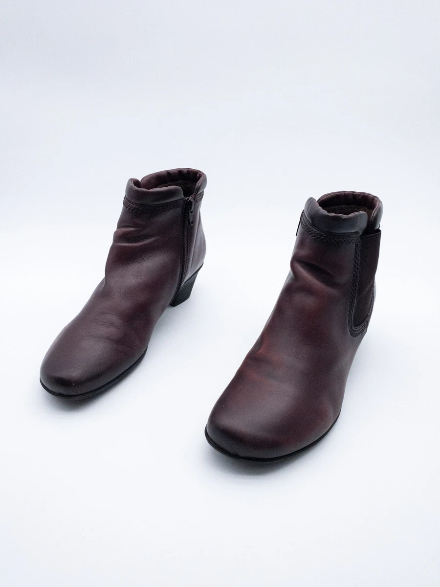 Escarpins GABOR Rouge Femme Taille 35 - Cuir Verni, Talon Bobine - NEUF - Produit Neuf